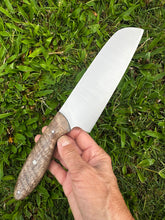 Load image into Gallery viewer, 6" Santoku_Mango wood handle
