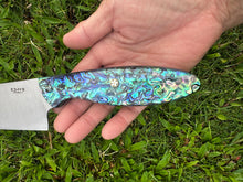 Load image into Gallery viewer, 6" Santoku_Paua handle
