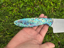 Load image into Gallery viewer, 6" Santoku_Paua handle
