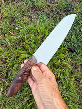 Load image into Gallery viewer, Santoku_Curly Koa wood handle
