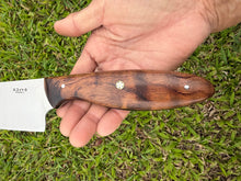 Load image into Gallery viewer, Santoku_Curly Koa wood handle
