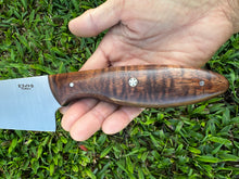 Load image into Gallery viewer, Santoku_Curly Koa wood handle
