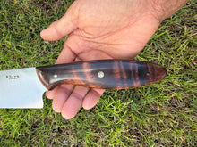 Load image into Gallery viewer, Santoku_Curly Koa wood handle
