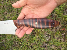 Load image into Gallery viewer, Santoku_Curly Koa wood handle (A)
