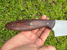 Load image into Gallery viewer, Santoku_Curly Koa wood handle
