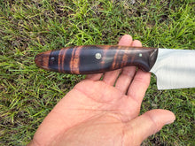 Load image into Gallery viewer, Santoku_Curly Koa wood handle
