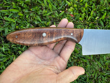Load image into Gallery viewer, Santoku_Curly Koa wood handle
