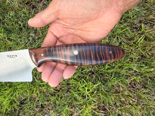 Load image into Gallery viewer, Santoku_Curly Koa wood handle
