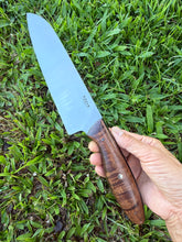 Load image into Gallery viewer, Santoku_Curly Koa wood handle (C)
