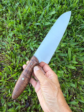 Load image into Gallery viewer, Santoku_Curly Koa wood handle (C)
