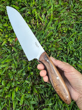Load image into Gallery viewer, Santoku_Koa wood handle
