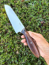 Load image into Gallery viewer, Santoku_Koa wood handle (A)
