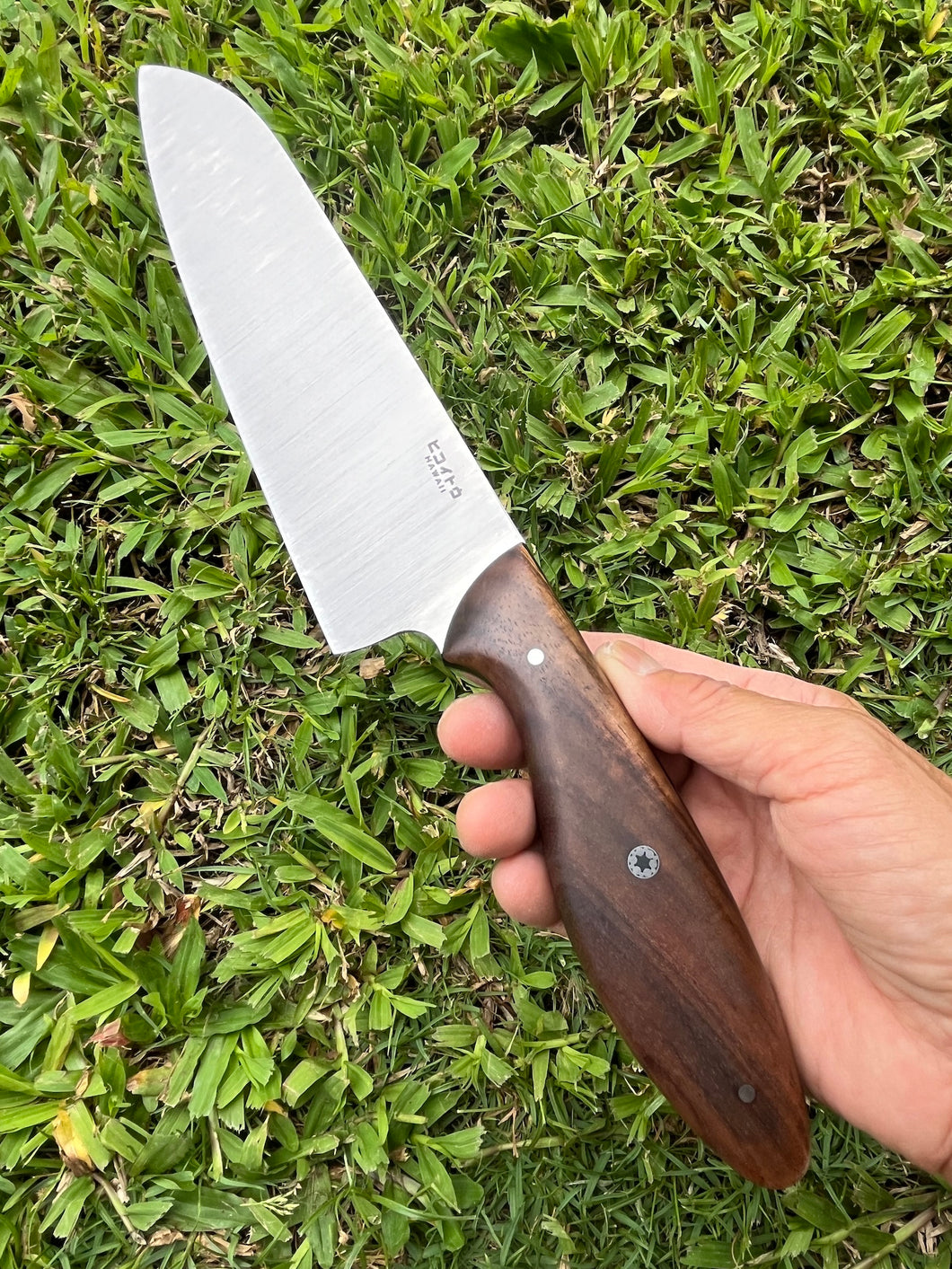 Santoku_Koa wood handle