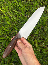 Load image into Gallery viewer, Santoku_Koa wood handle
