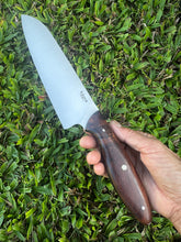 Load image into Gallery viewer, Santoku_Koa wood handle
