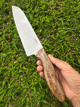 Load image into Gallery viewer, Santoku_Mango wood handle
