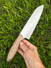 Load image into Gallery viewer, Santoku_Mango wood handle
