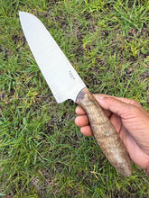 Load image into Gallery viewer, Santoku_Mango wood handle (A)

