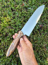 Load image into Gallery viewer, Santoku_Mango wood handle (A)

