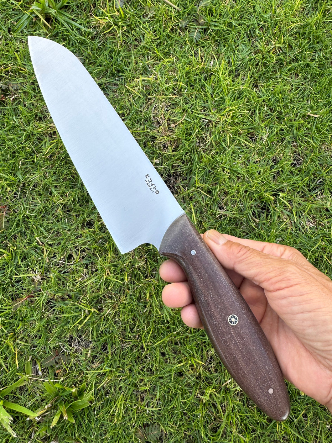 Santoku_'Ohi'a wood handle