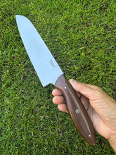 Load image into Gallery viewer, Santoku_&#39;Ōhi&#39;a wood handle
