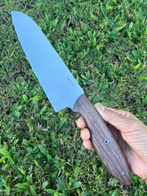 Load image into Gallery viewer, Santoku_&#39;Ohi&#39;a wood handle
