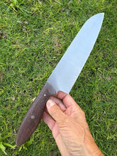 Load image into Gallery viewer, Santoku_&#39;Ohi&#39;a wood handle

