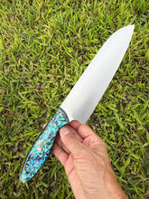Load image into Gallery viewer, Santoku_Paua handle
