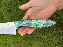 Load image into Gallery viewer, Santoku_Paua handle
