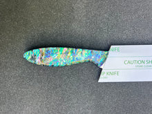 Load image into Gallery viewer, Santoku_Paua handle
