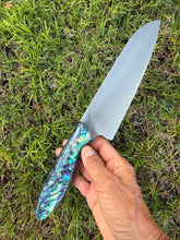 Load image into Gallery viewer, Santoku_Paua handle (A)
