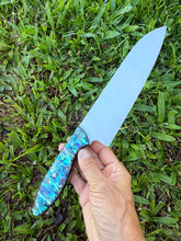 Load image into Gallery viewer, Santoku_Paua handle (A)
