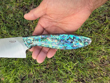 Load image into Gallery viewer, Santoku_Paua handle (B)
