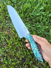 Load image into Gallery viewer, Santoku_Paua handle (C)
