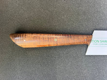 Load image into Gallery viewer, 12&quot; Sashimi_Curly Koa wood handle (acid etch)
