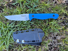 Load image into Gallery viewer, Sketto_G10 handle with Kydex seath (Blue)
