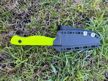 Load image into Gallery viewer, Sketto_G10 handle with Kydex seath (Neon Yerrow)
