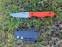 Load image into Gallery viewer, Sketto_G10 handle with Kydex seath (Orange)
