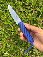 Load image into Gallery viewer, Sketto Lite with Blue Paracord (Flat Sheath)
