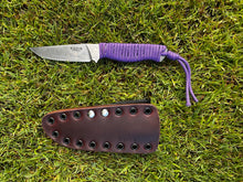 Load image into Gallery viewer, Sketto Lite with Purple Paracord (Flat Sheath)
