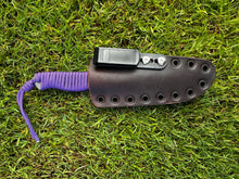 Load image into Gallery viewer, Sketto Lite with Purple Paracord (Flat Sheath)
