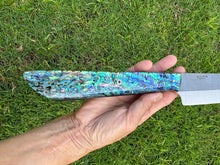 Load image into Gallery viewer, 12&quot;Takohiki_Paua handle (acid etch)
